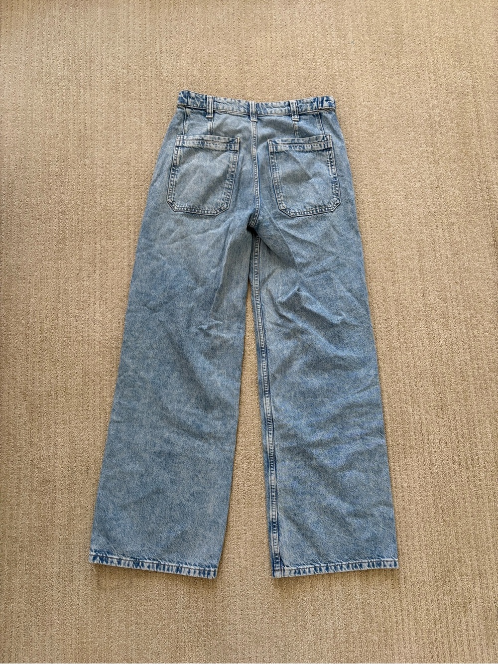 Free People Palmer Cuffed Baggy Jeans - Picture 2 of 4